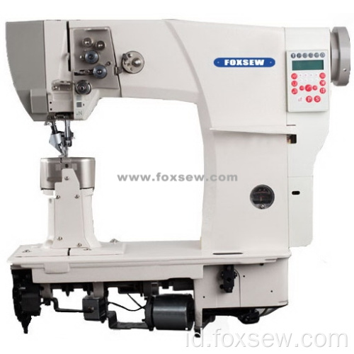 Jarum Ganda Sepenuhnya Otomatis Mesin Jahit Pas Bed